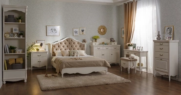Кровать Айно №18 с мягким изголовьем 1400х2000