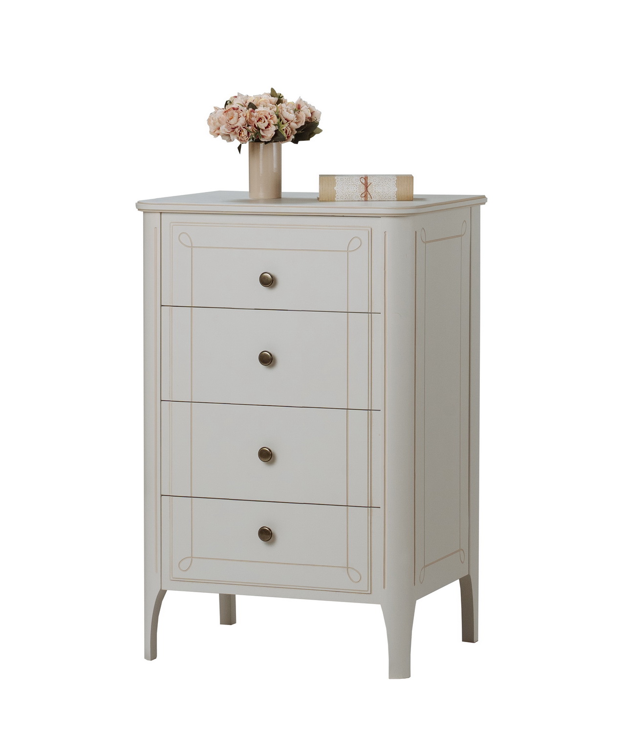 Тумба с 4 ящиками массив сосны Бетти №7