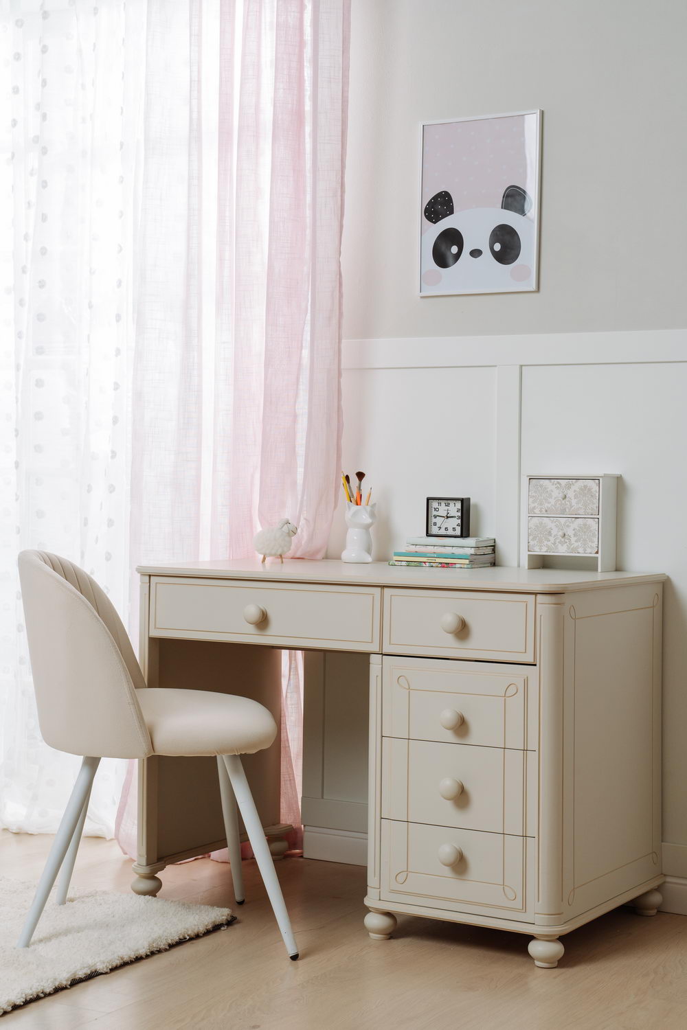 Стол 5 ящиков письменный Бетти №3