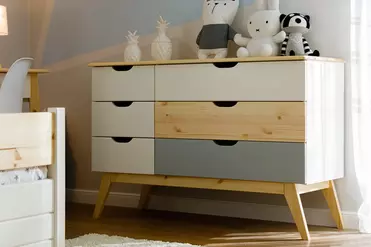 Комод с ящиками массив сосны ТК №16