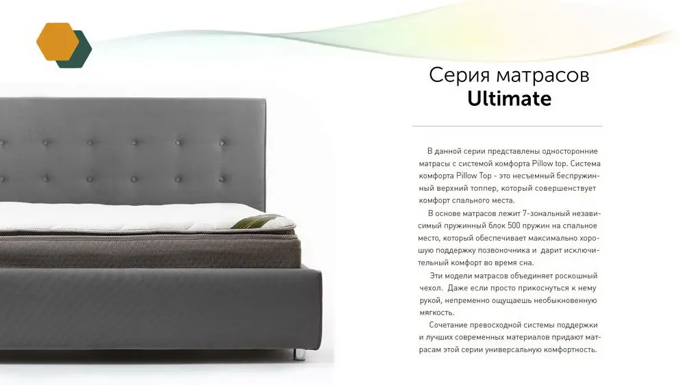 Матрас Ultimate Memory Top 1200*2000