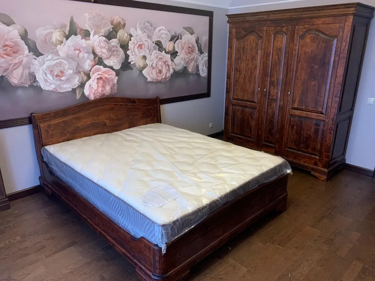 Кровать массив ольхи Луи Филипп ОВ 03 1600х2000