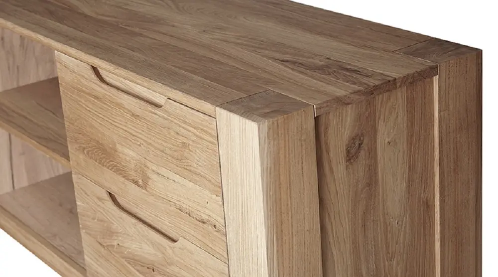 Тумба 4 ящика с полками Рива ТВ