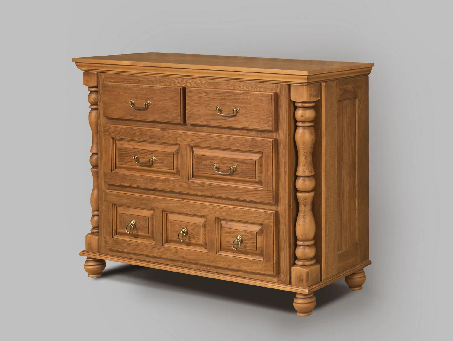 Комод Валенсия 2-18 сосна