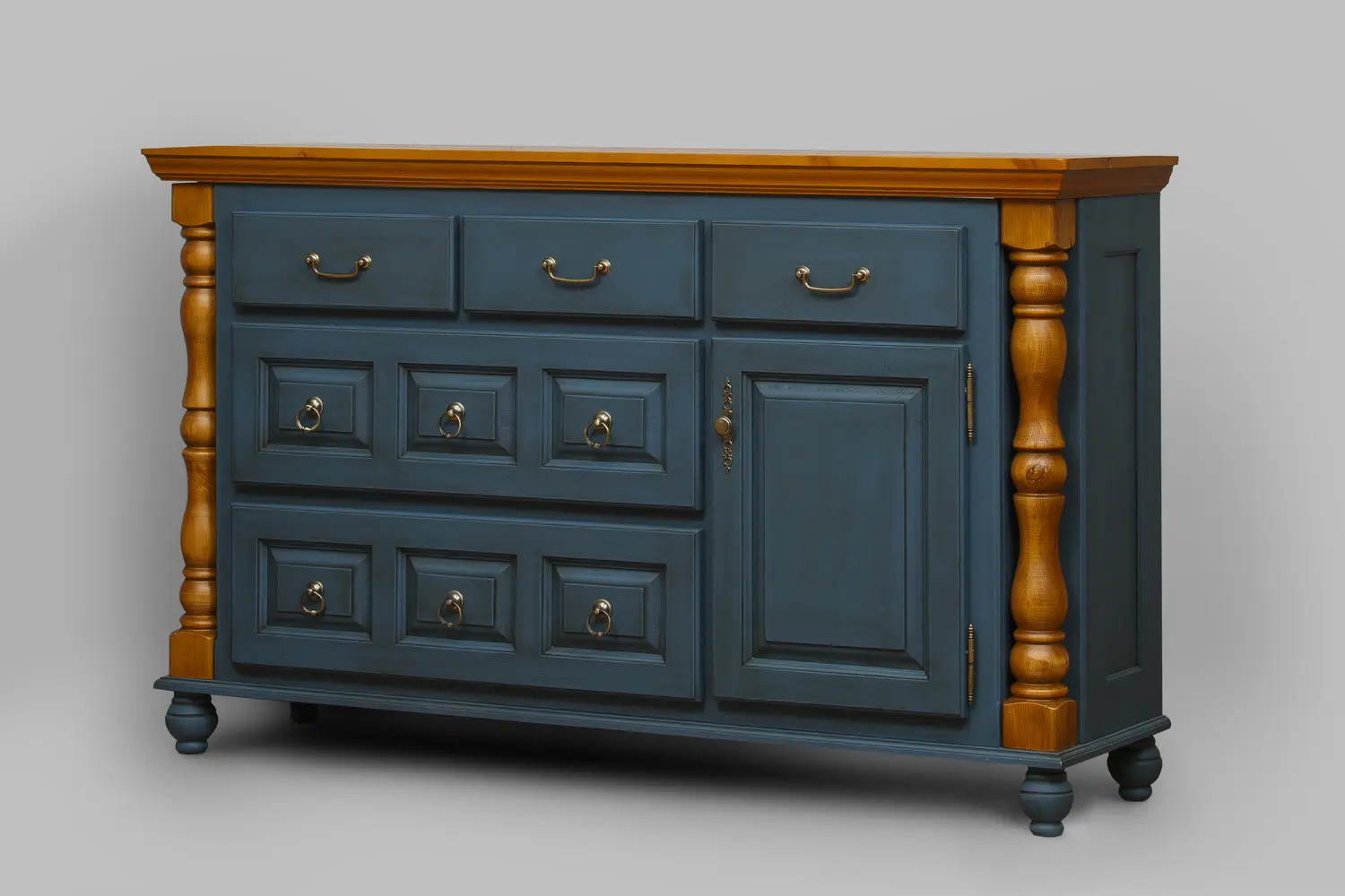 Комод Валенсия 2-56 (он же 2-1) сосна