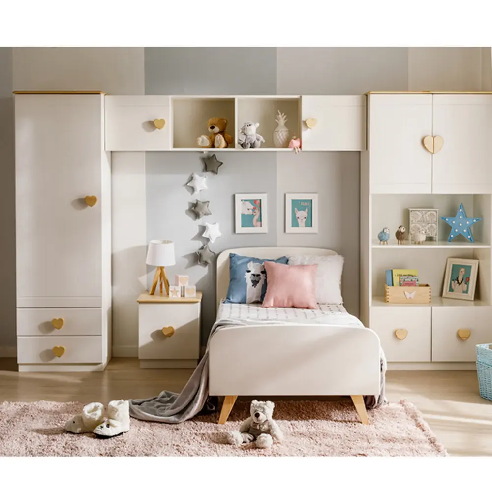 Шкаф детский с 2 ящиками массив сосны ТК №3 1-ств.