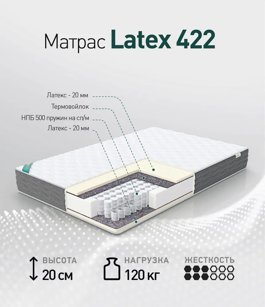 Матрас Latex 422 900*2000