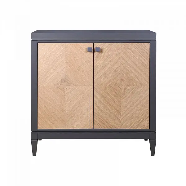 (5.2.2) Комод серый дуб Фокстрот 220A ромб (бетон-дуб натуральный)