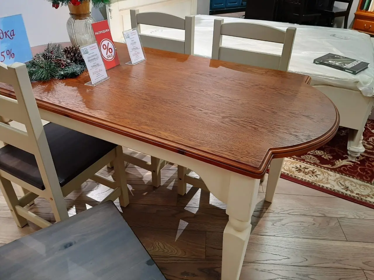 Стол Валенсия 2-37 2000х900х750 сосна