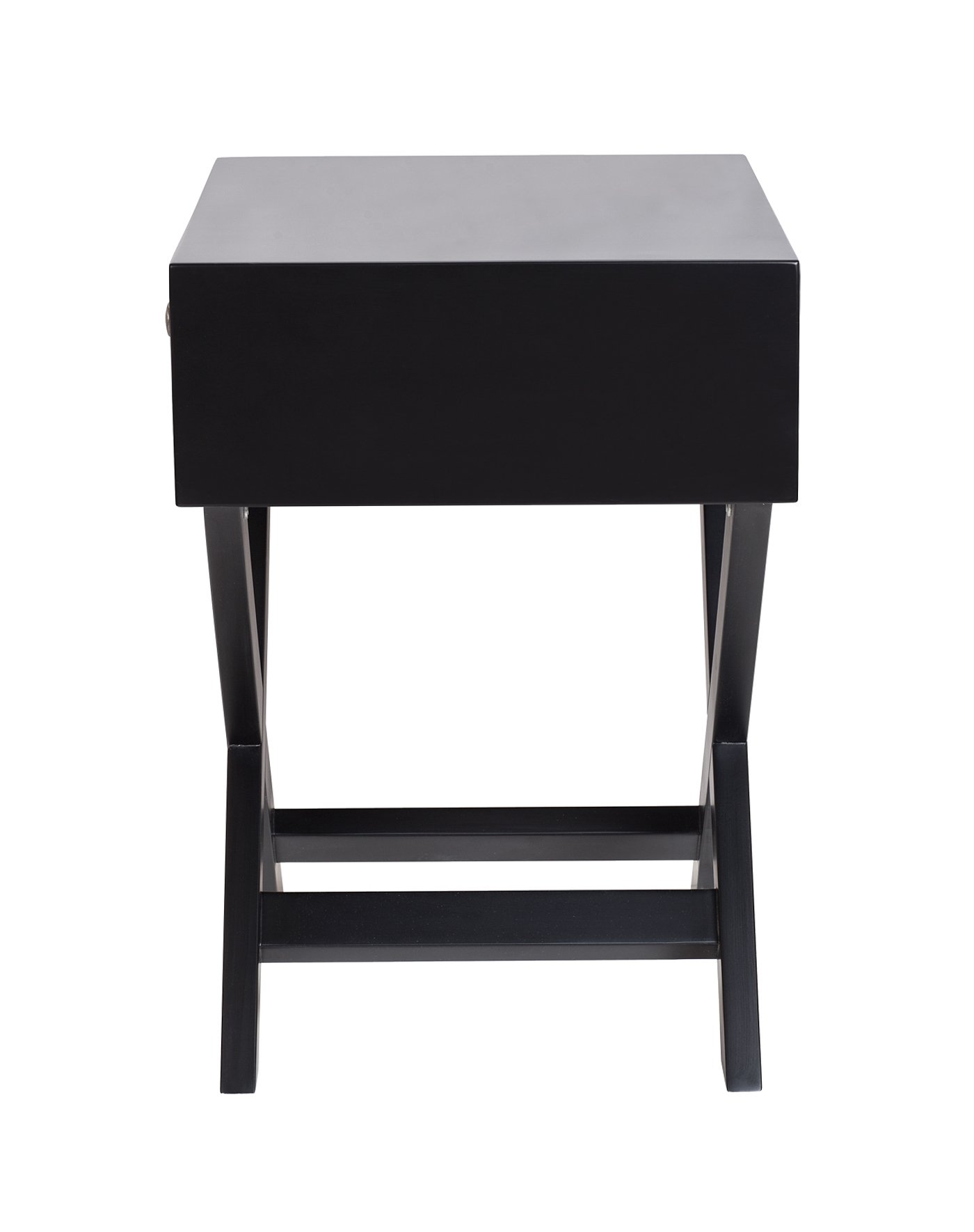Тумба Черная компактная тумба Tomas black лофт