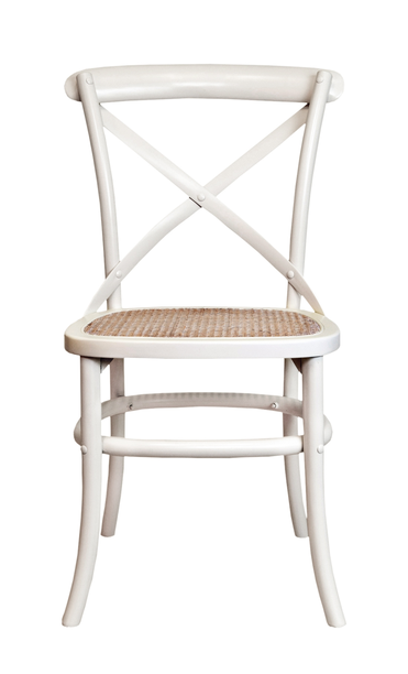Стул ретро Cross Back White Ver.2