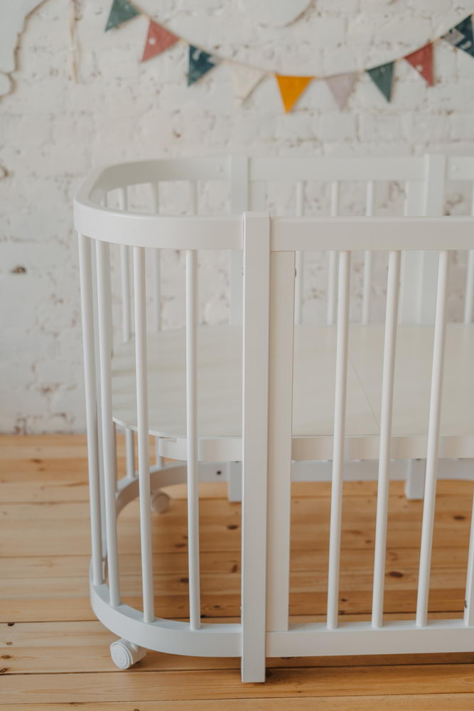 Кроватка Dreams Смарт - Белая - Стойки Белые