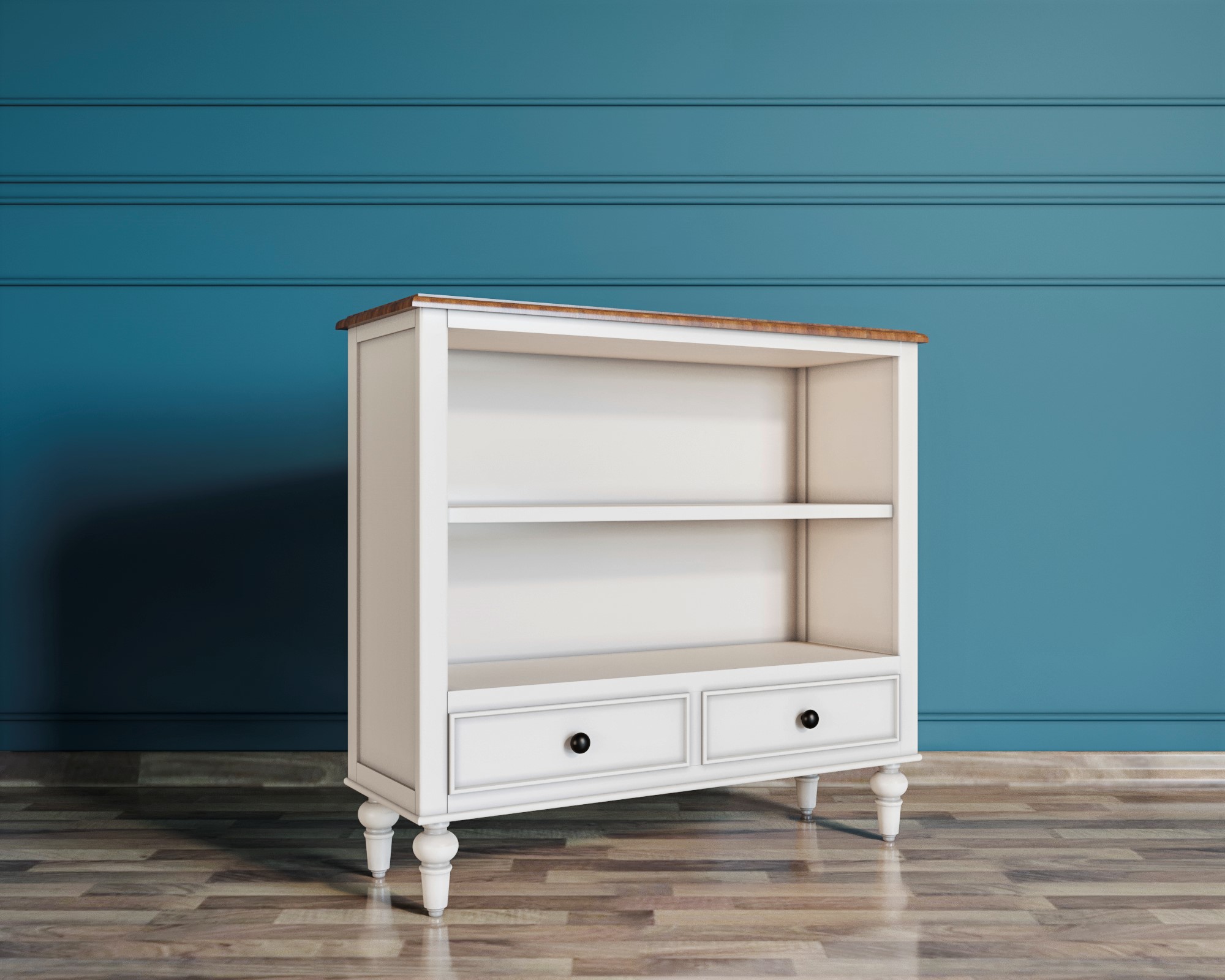 Мини-стеллаж с 2 ящиками "Odri"