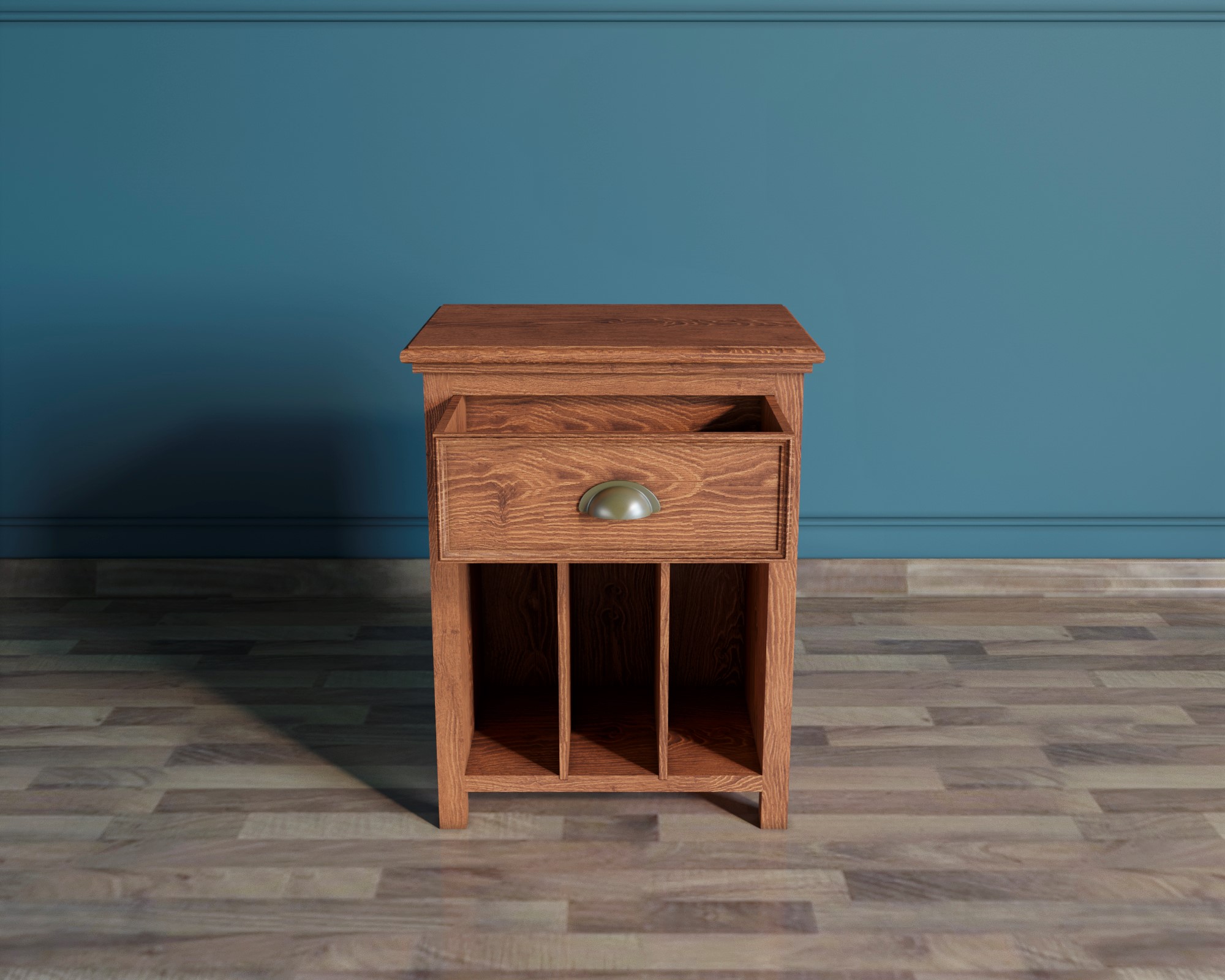 Тумба прикроватная "Palermo natural" с ящиком