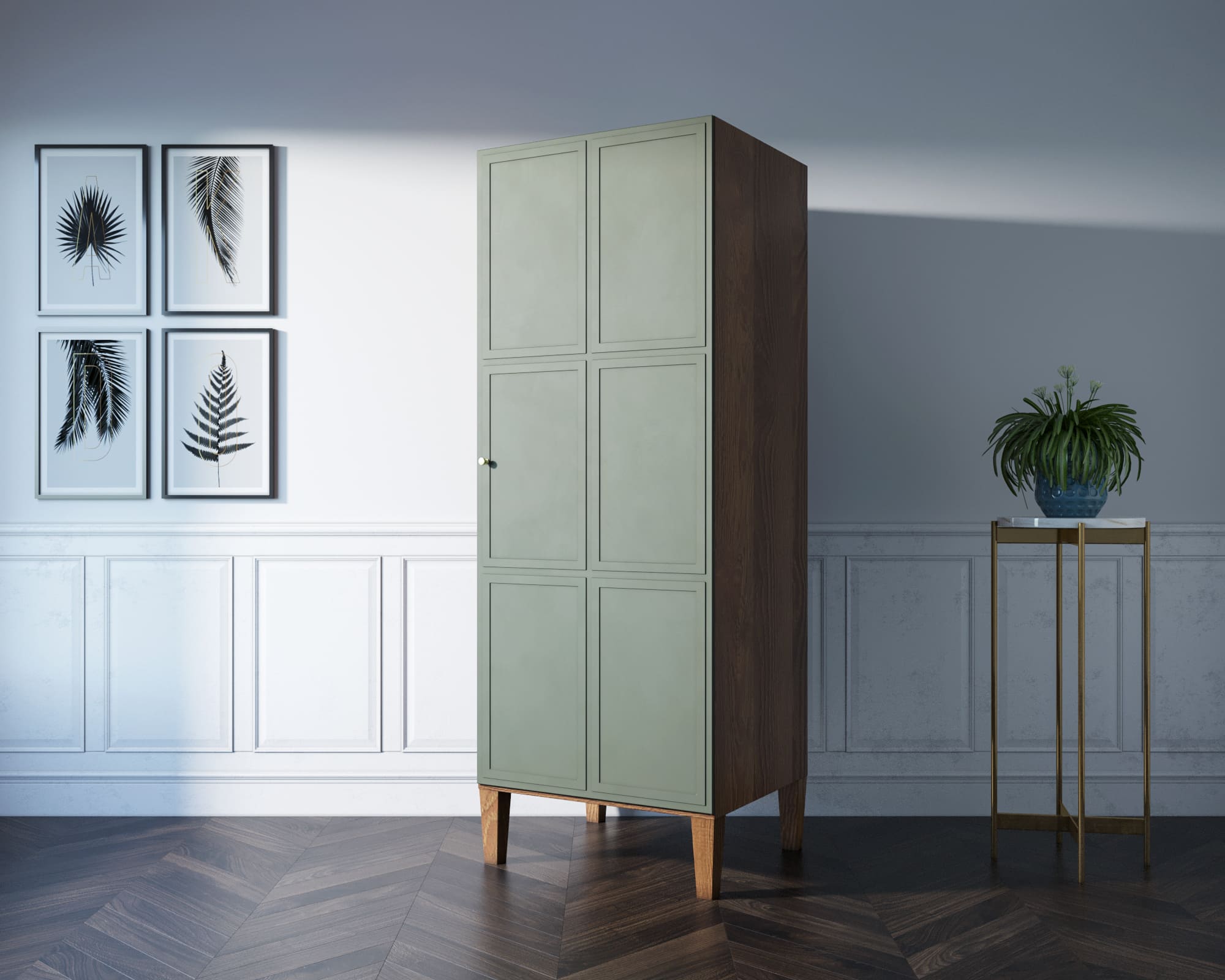 Шкаф массив "Andersen" одностворчатый