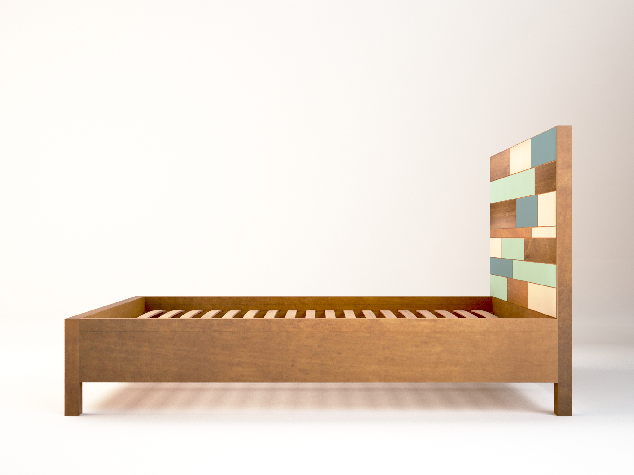 Кровать березы "Aquarelle"