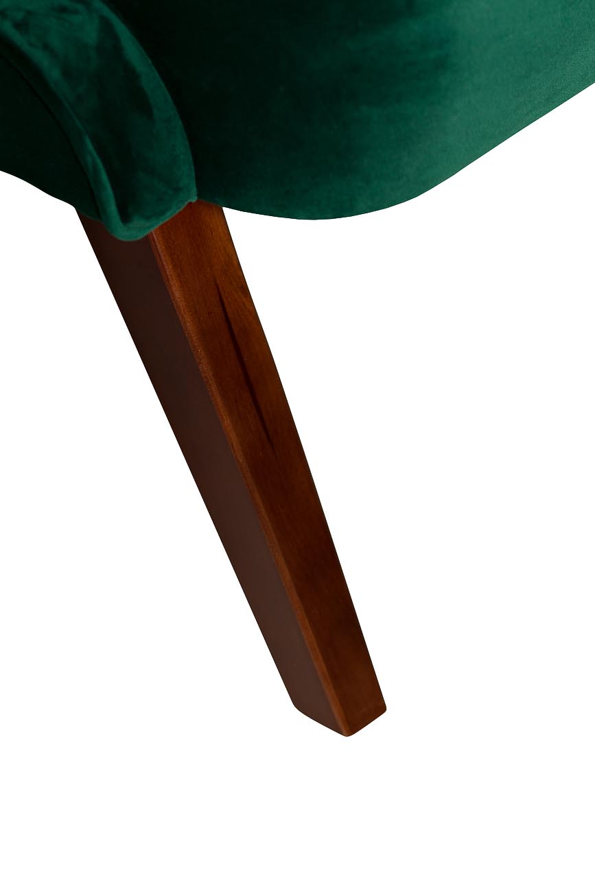 DY-733 Кресло, велюр зеленый