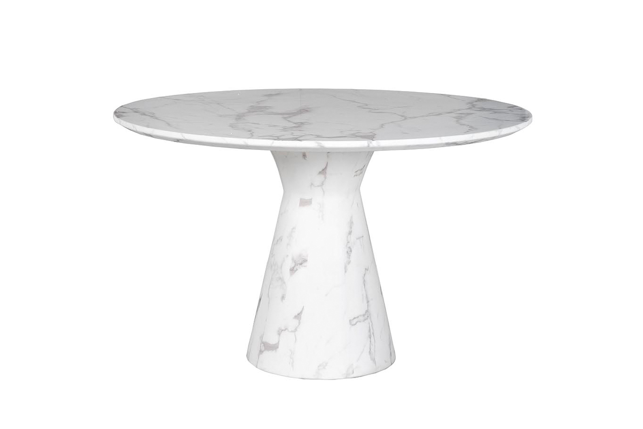 33FS-DT120-WH Стол обеденный белый