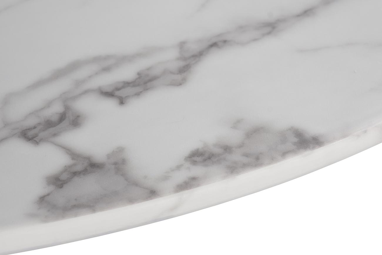 33FS-DT120-WH Стол обеденный белый