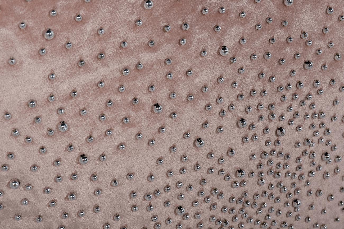 70SW-290133 Подушка с бусинками св.розовый