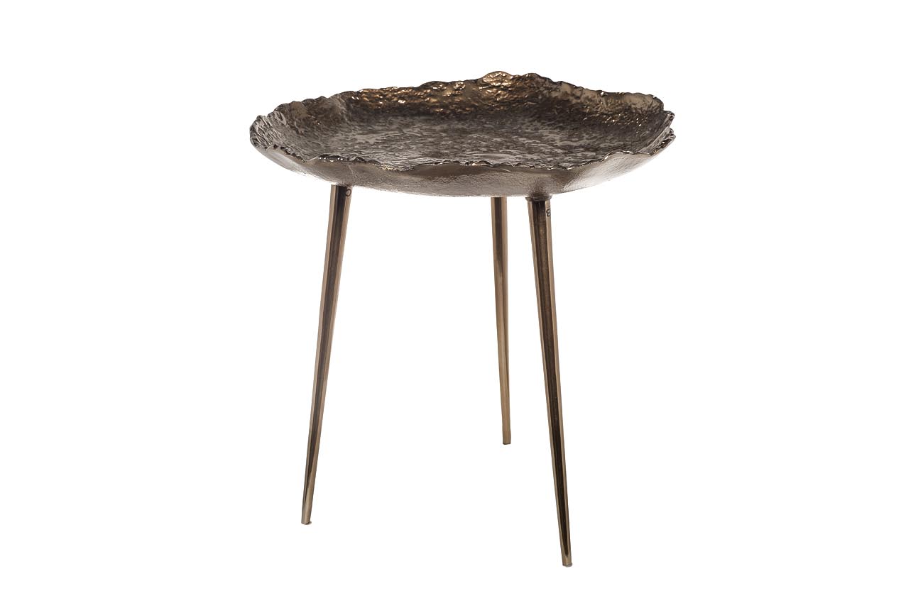 71PN-1401 Стол журнальный металл. цвет бронза