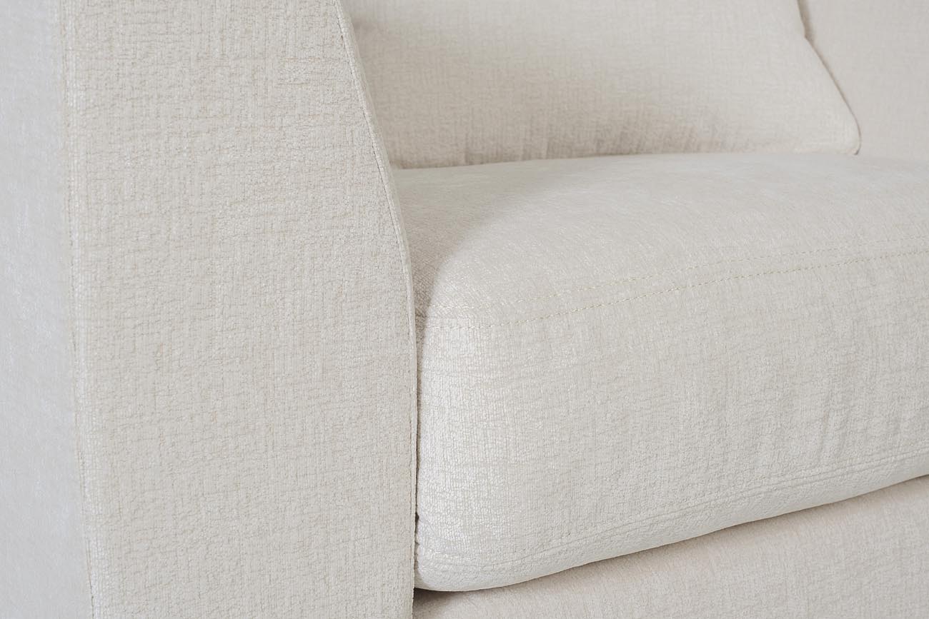 Кресло Roberto, велюр кремовый Ant981