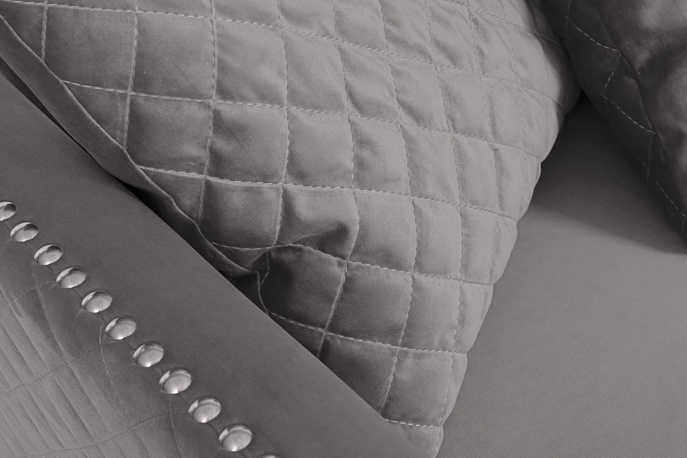 Диван Sorrento 230M трехместный раскладной, велюр крем-брюле Bel42