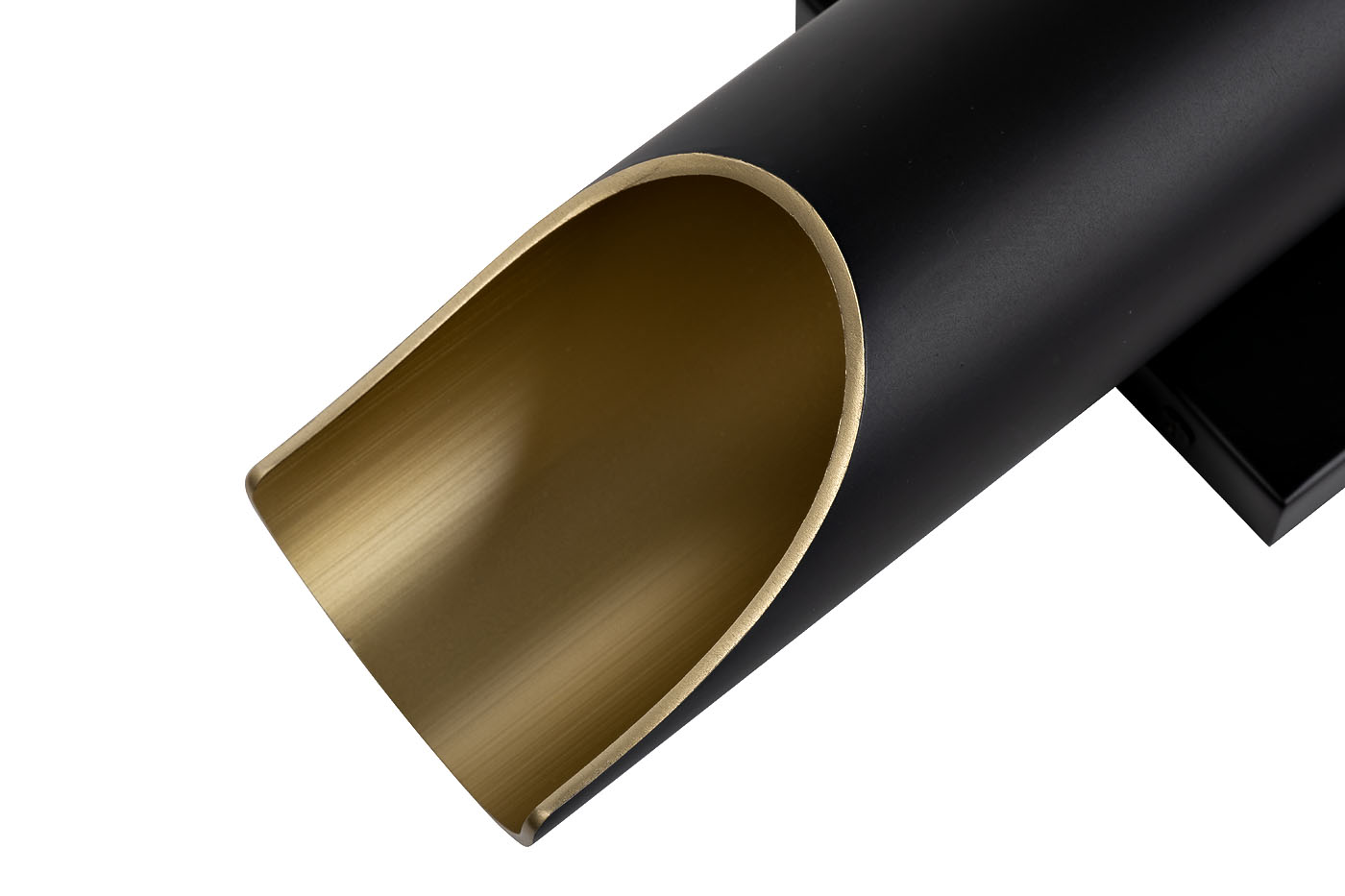 91GH-0021 Бра металлическое черное/ золотое