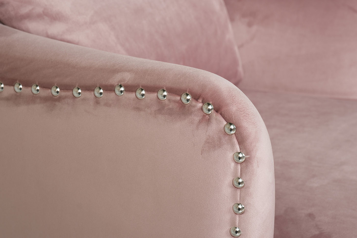 Кресло Rimini, велюр пыльная роза Н-Йорк40, с подушкой