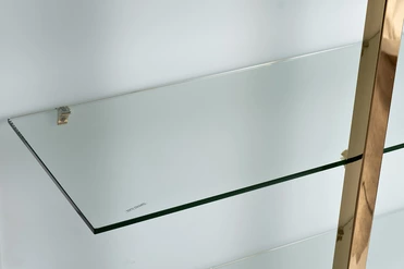 58DB-SH17071CS Стеллаж Marbella White бел/зол. 