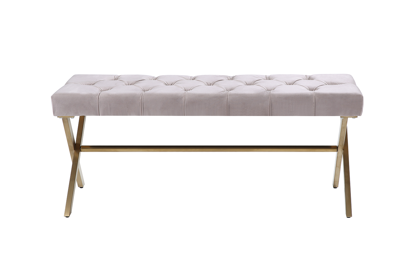 N-2133BANK-BEG Банкетка велюр бежевый