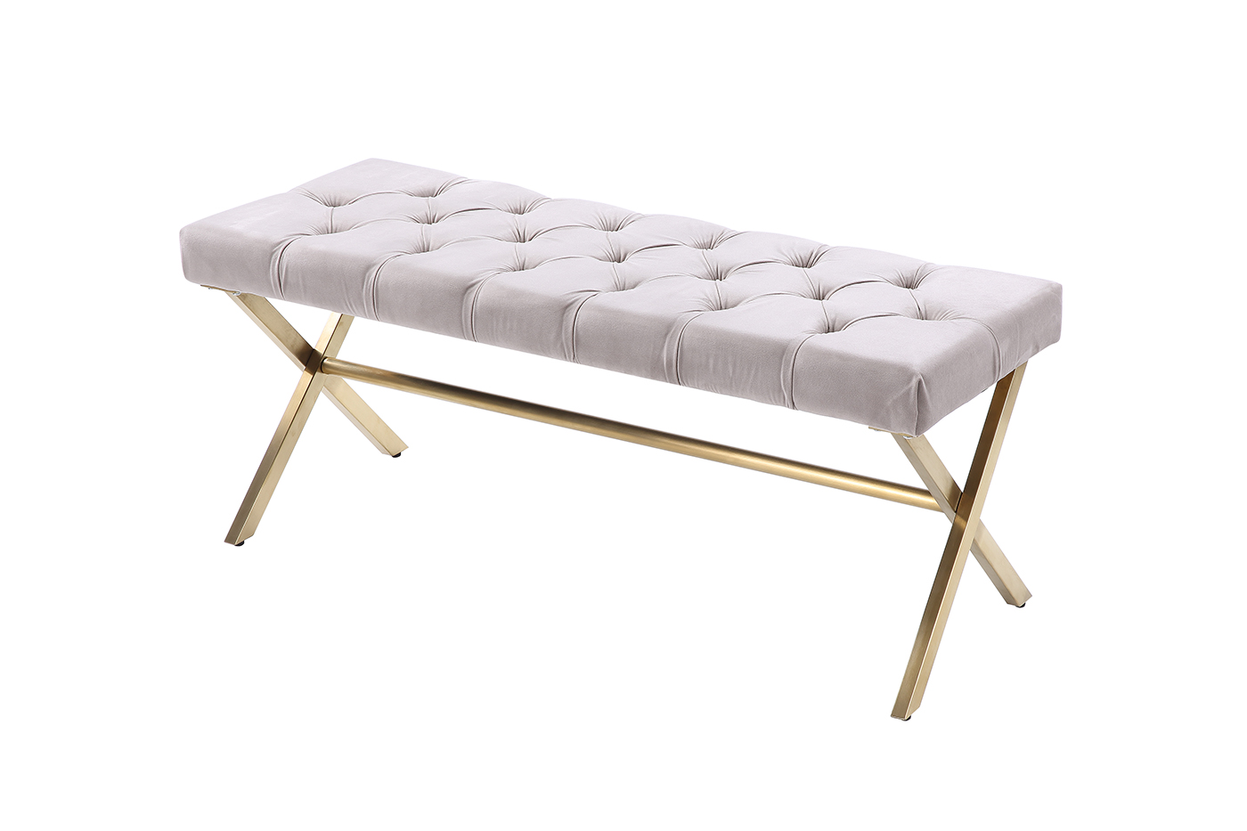 N-2133BANK-BEG Банкетка велюр бежевый