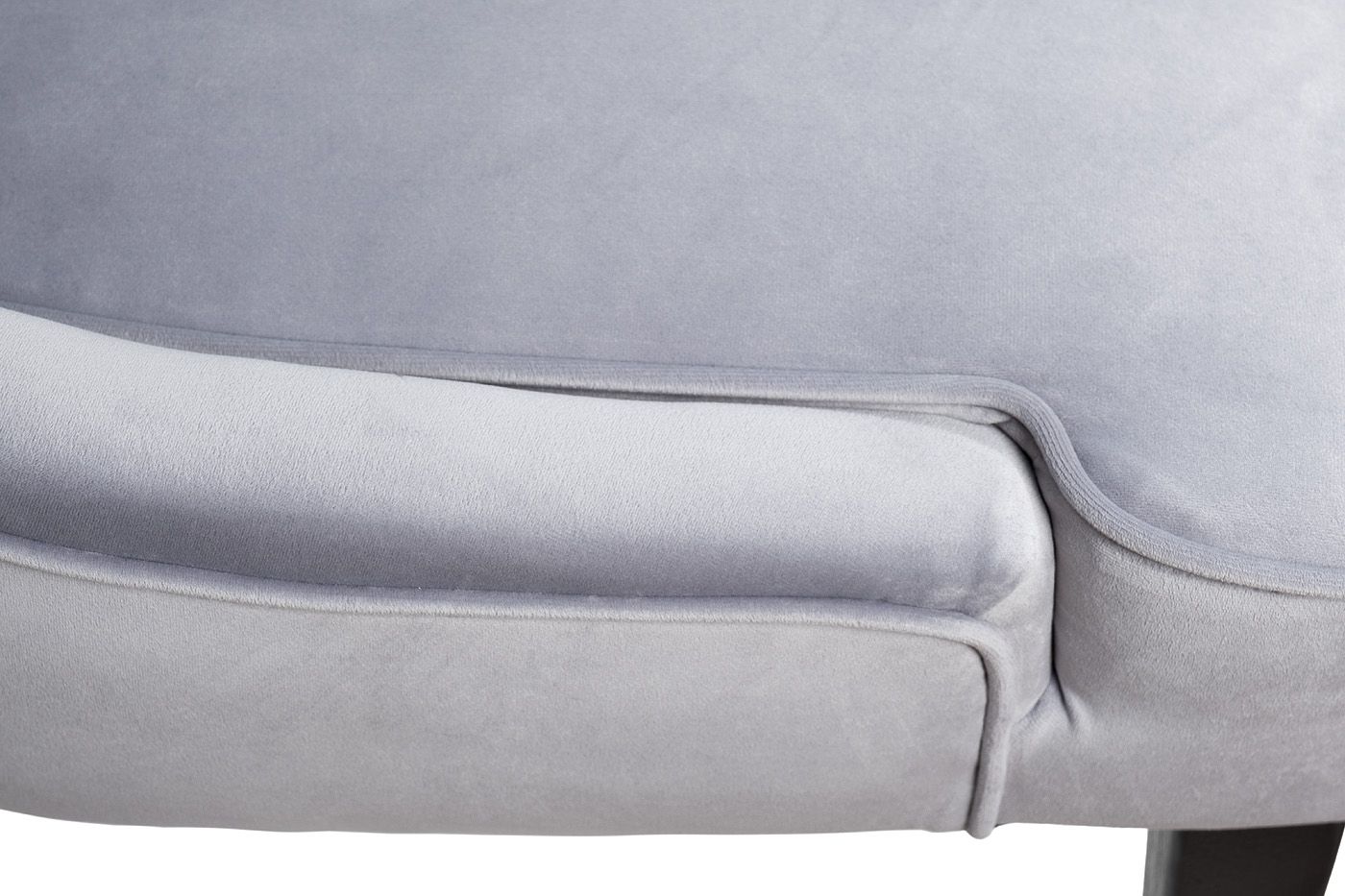 Стул Elegante велюр серо-голубой Riv80