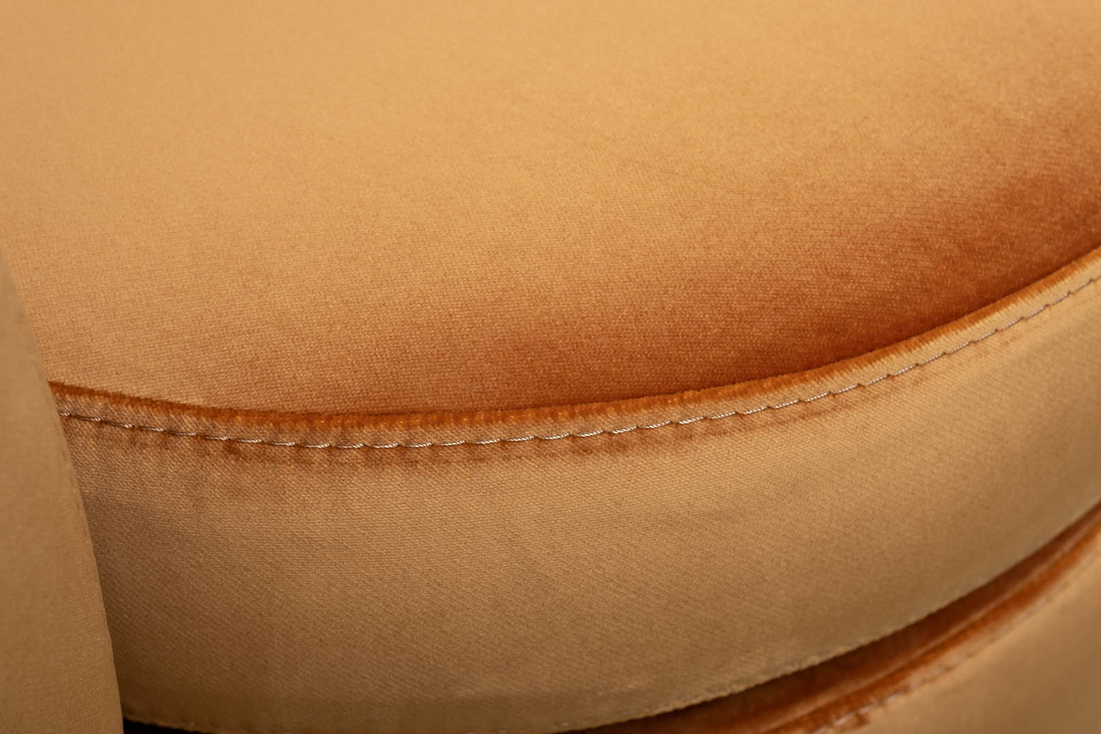 Кресло Napoli вращающееся, вельвет, принт Velv ORANG+Latt ORANG