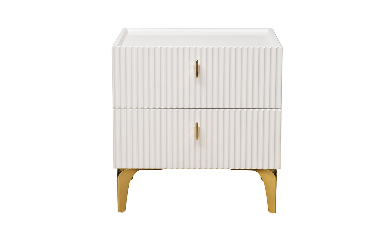 GD-00003 Тумбочка прикроватная Doria белая