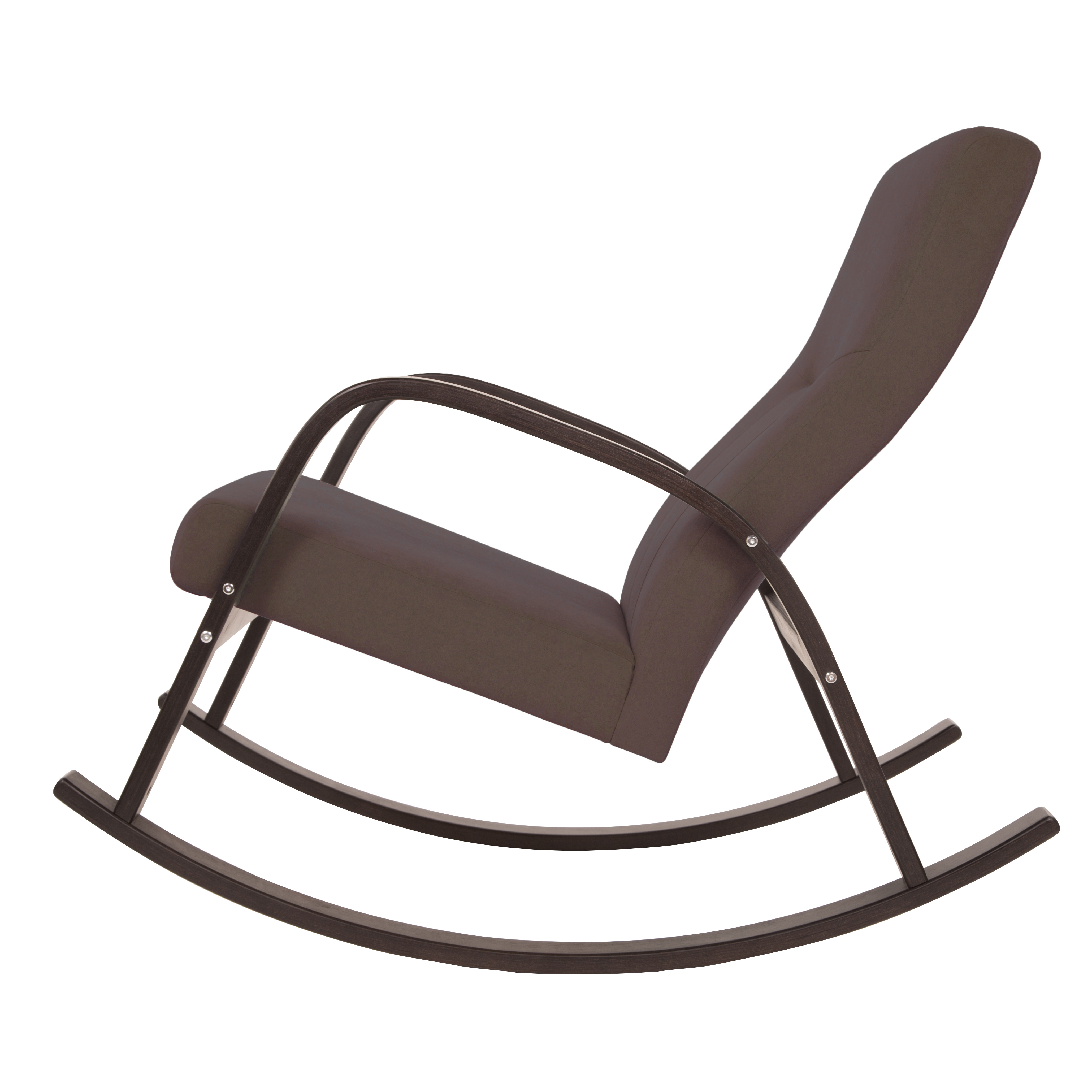 кресло-качалка Ирса фреш 05 коричневый каркас Орех