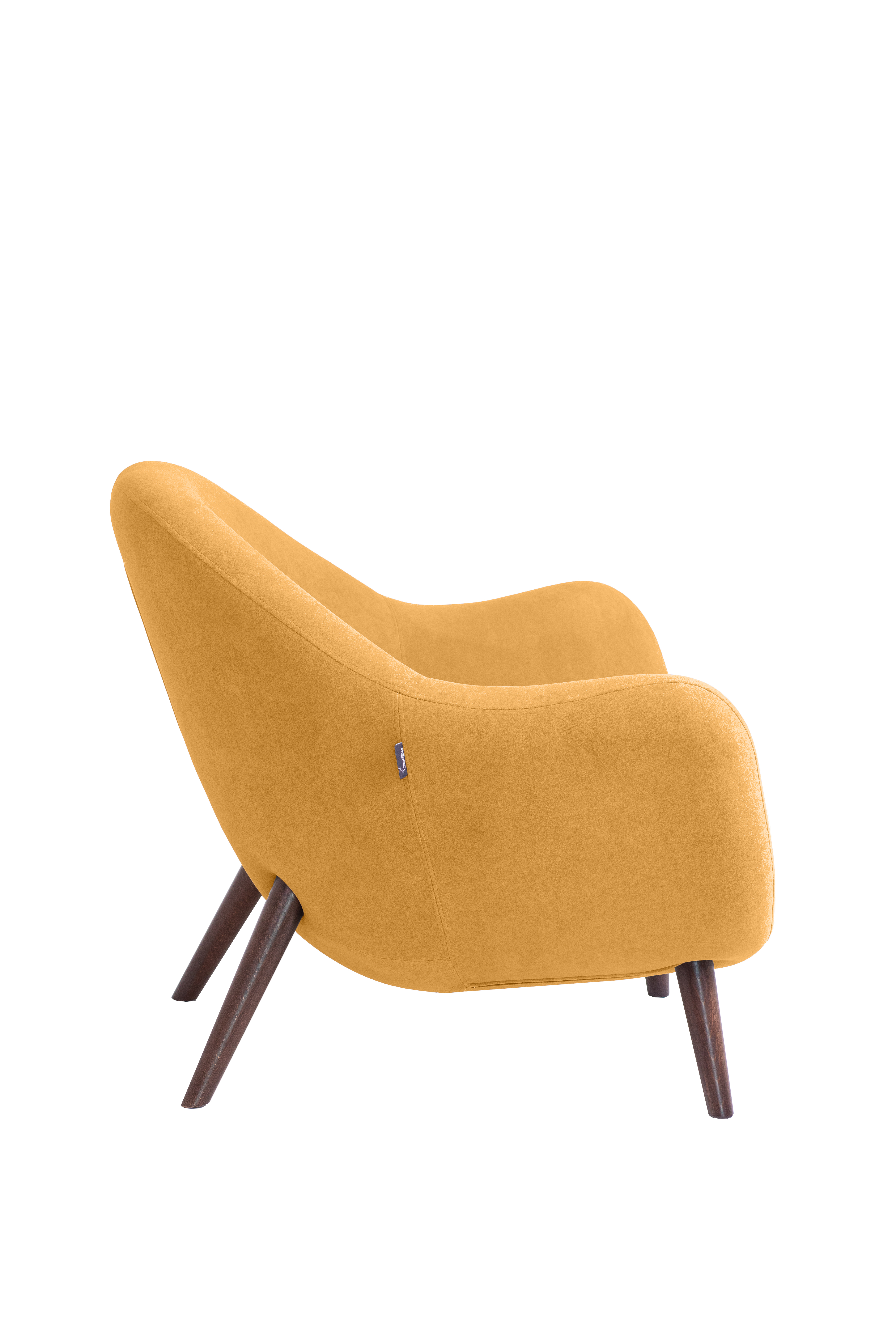 кресло Анхель Охра каркас Орех