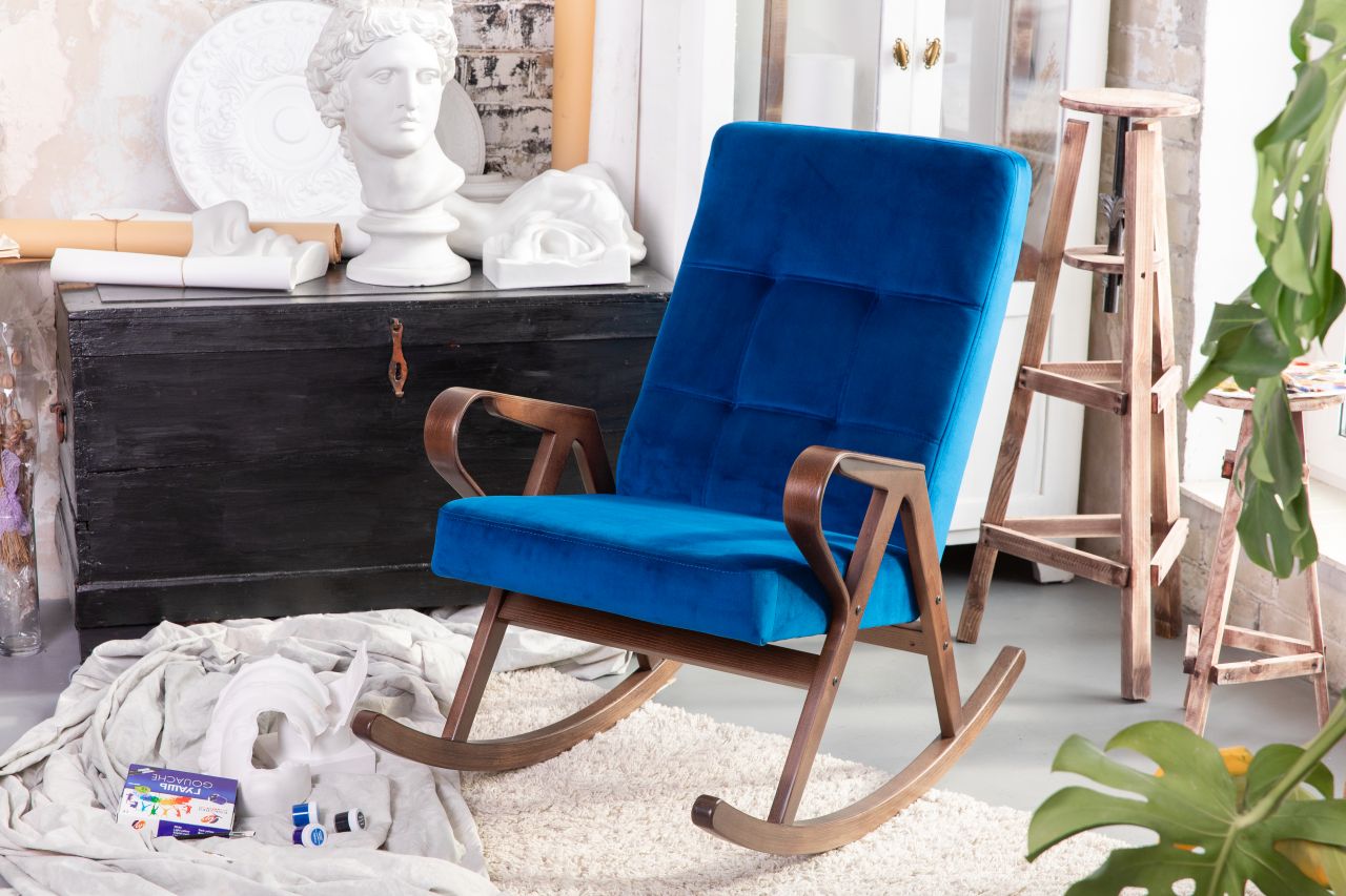 кресло-качалка Форест Премьер 22 каркас Вишня