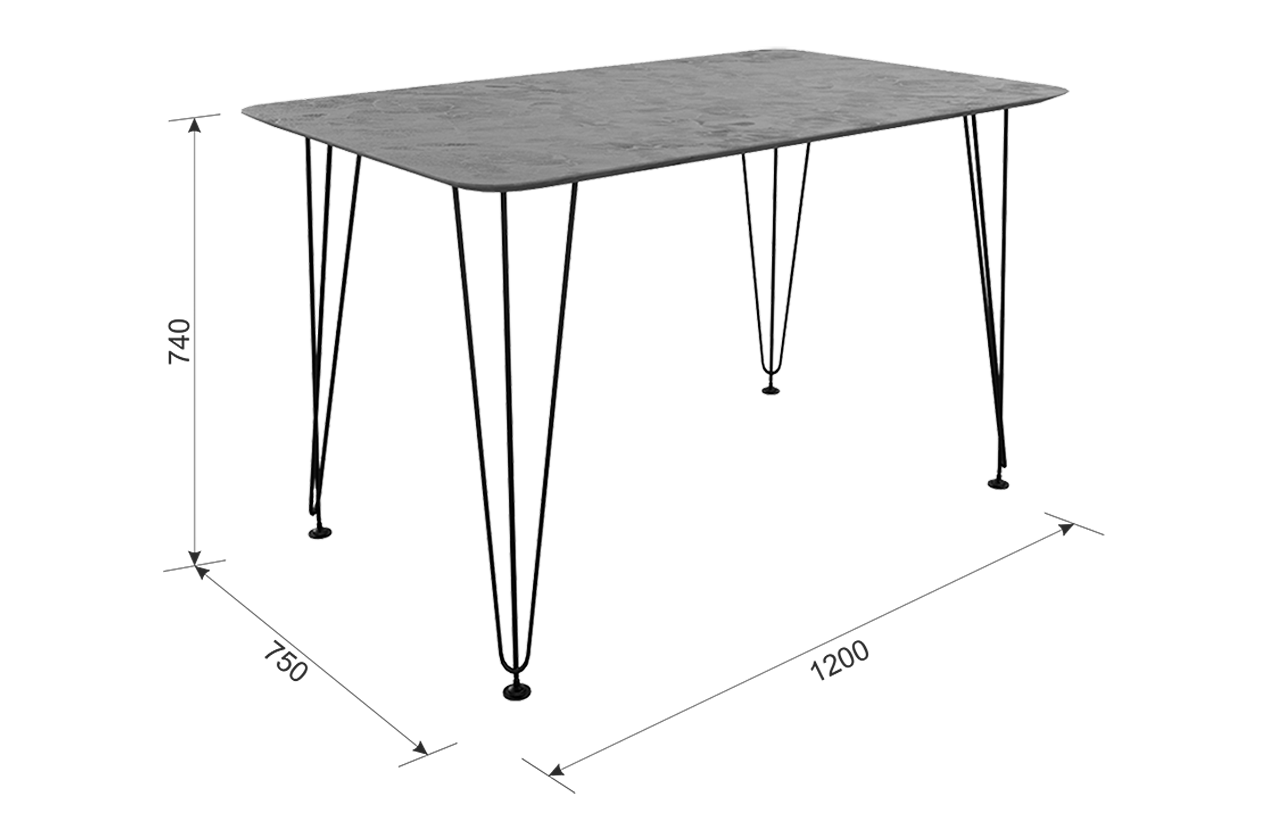 Стол обеденный Антей 1
