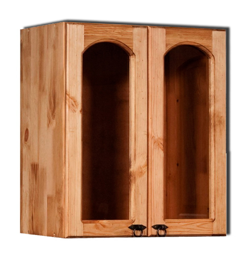 Шкаф из дерева Викинг GL №09 стекло (выставочный образец)