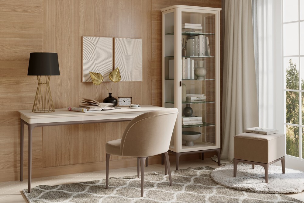 Витрина стеклянная малая L