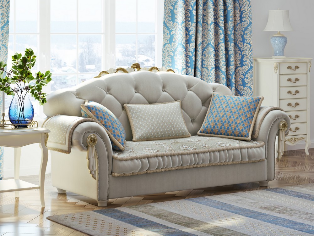 Диван трёхместный раскладной D403C-20-02