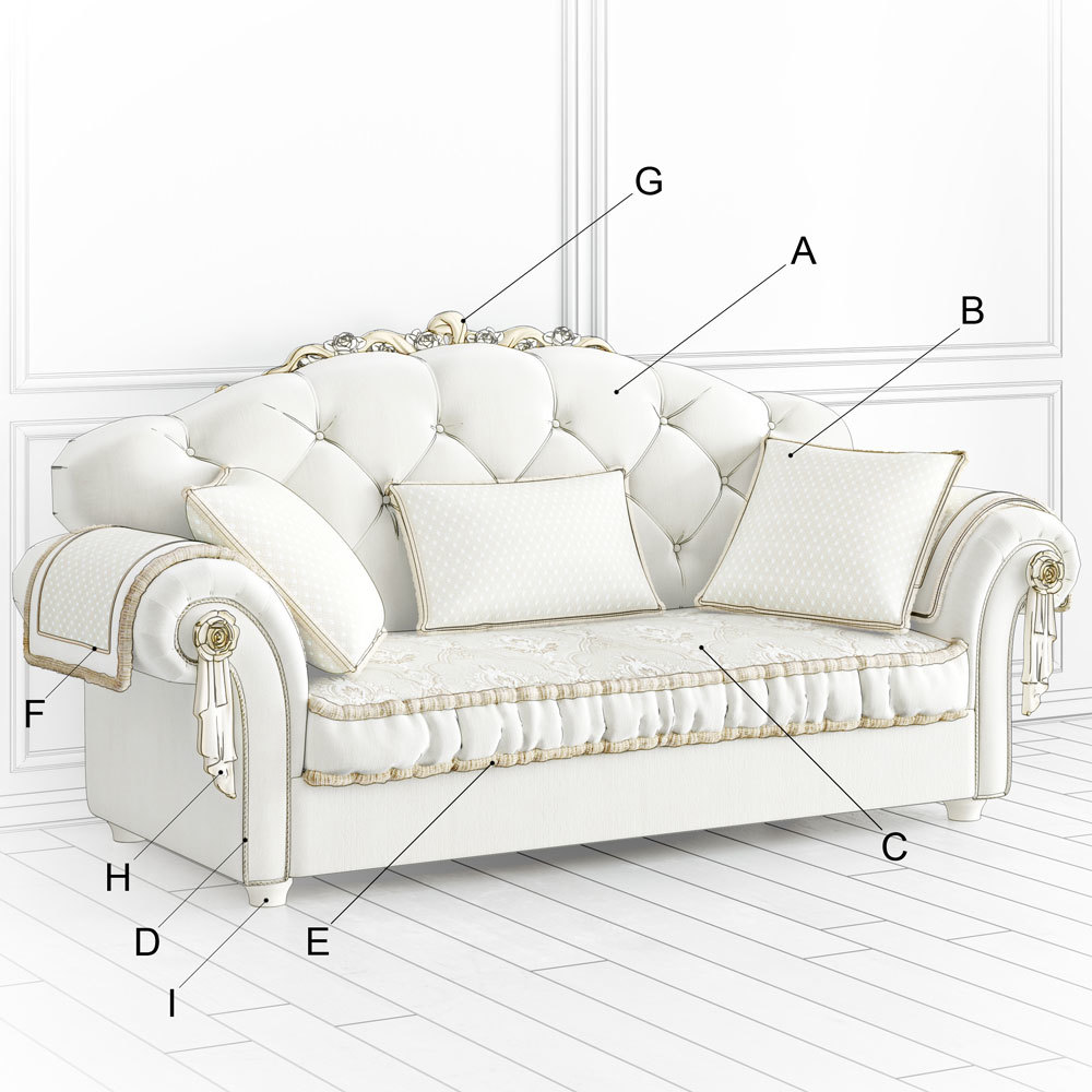 Диван двухместный раскладной D402C-20-04