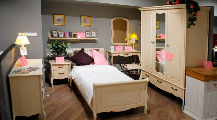 Кровать белая массив сосны ЛеБо 900х2000