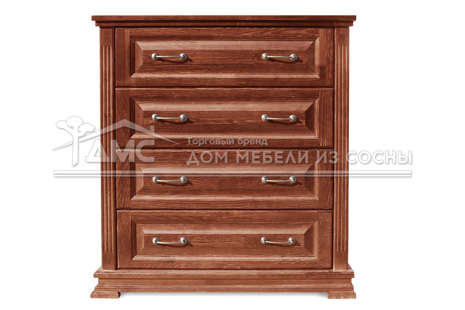 Комод из дерева Венеция 4 ящика