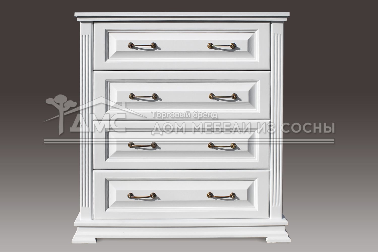 Комод из дерева Венеция 4 ящика