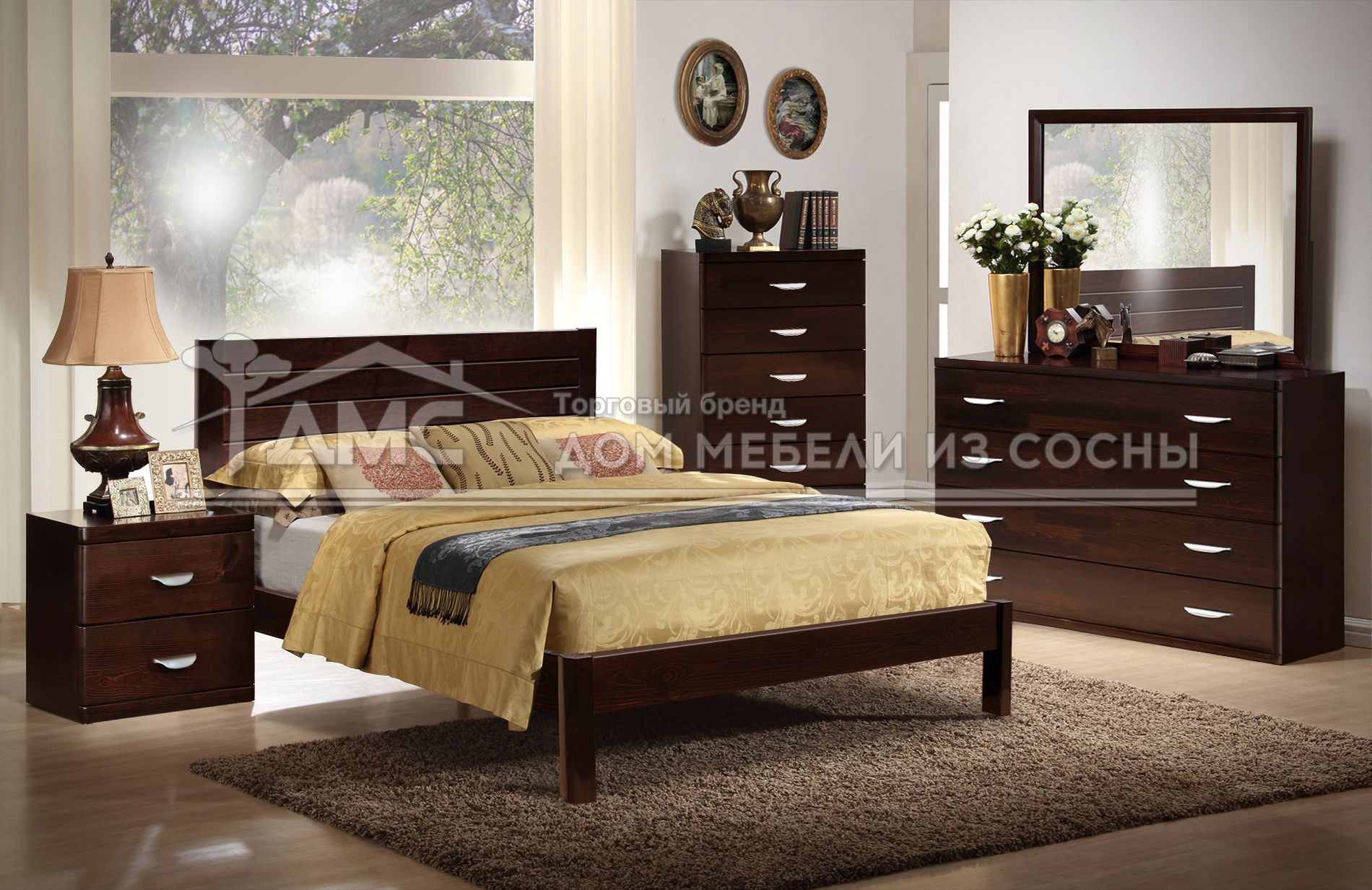 Кровать Готика 2000х2000