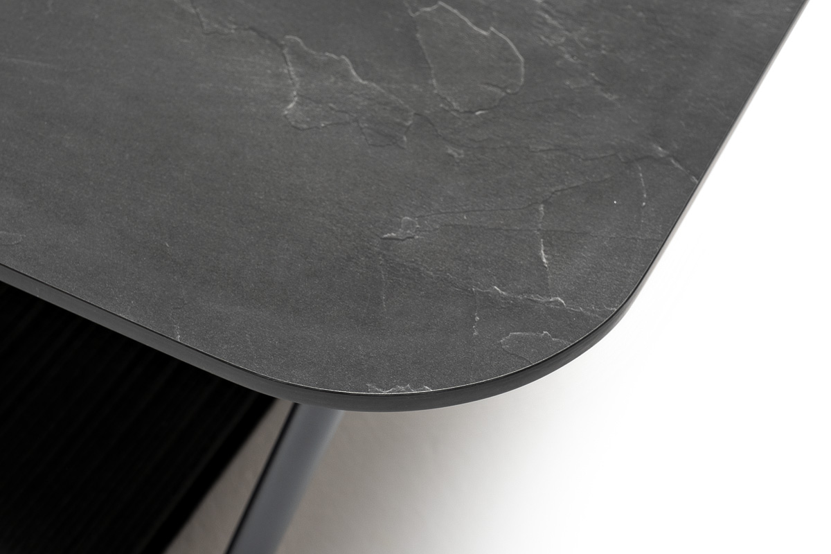 "Каннизо" модульная угловая лаунж-зона из роупа (веревки), цвет темно-серый