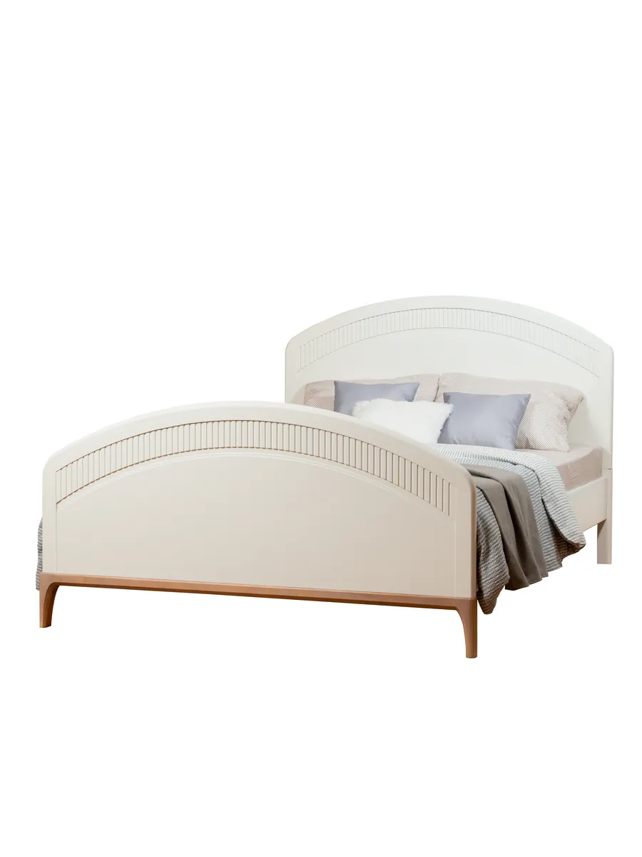 Кровать массив сосны Грета №4 1600х2000