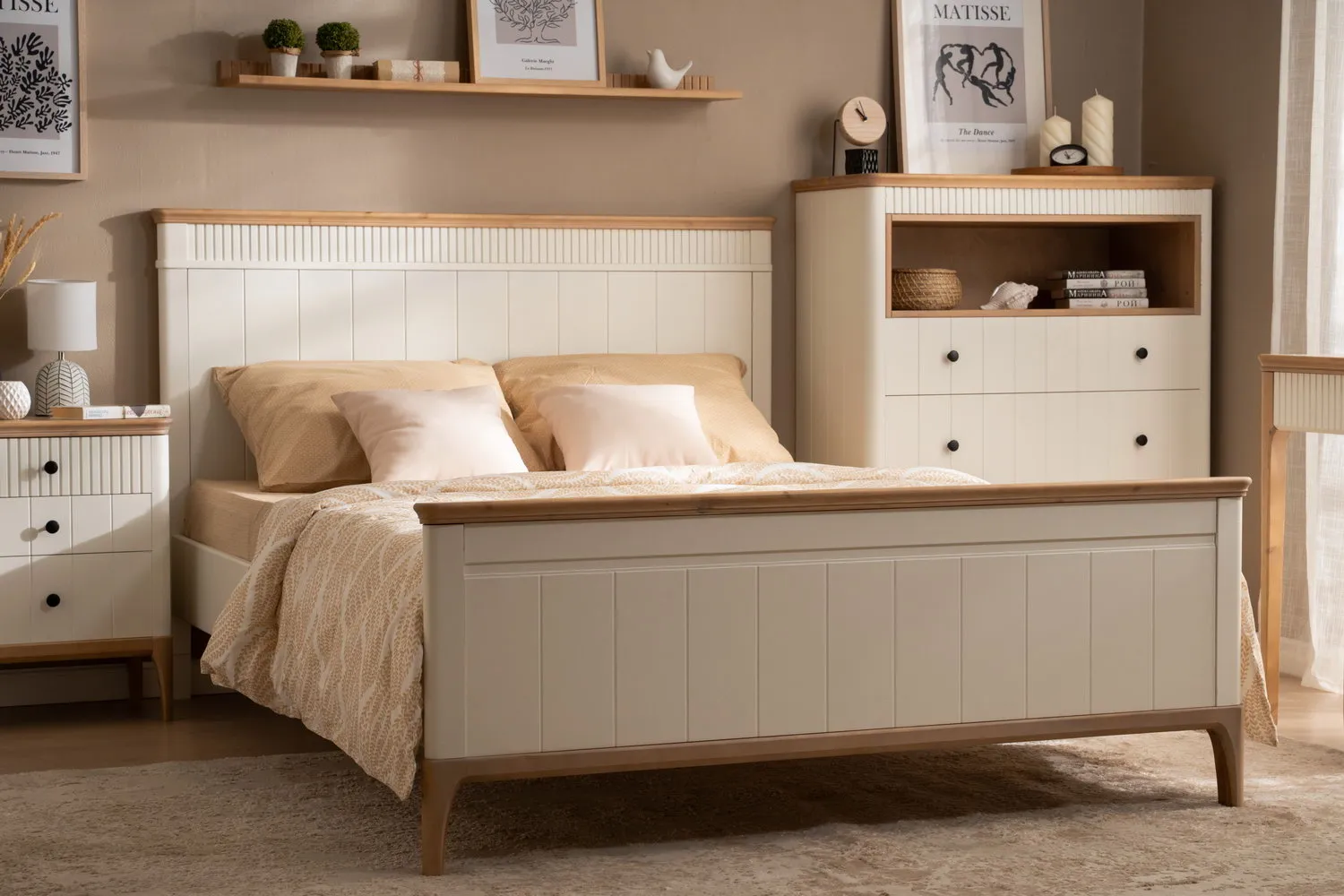 Кровать деревянная Грета №14 1400х2000